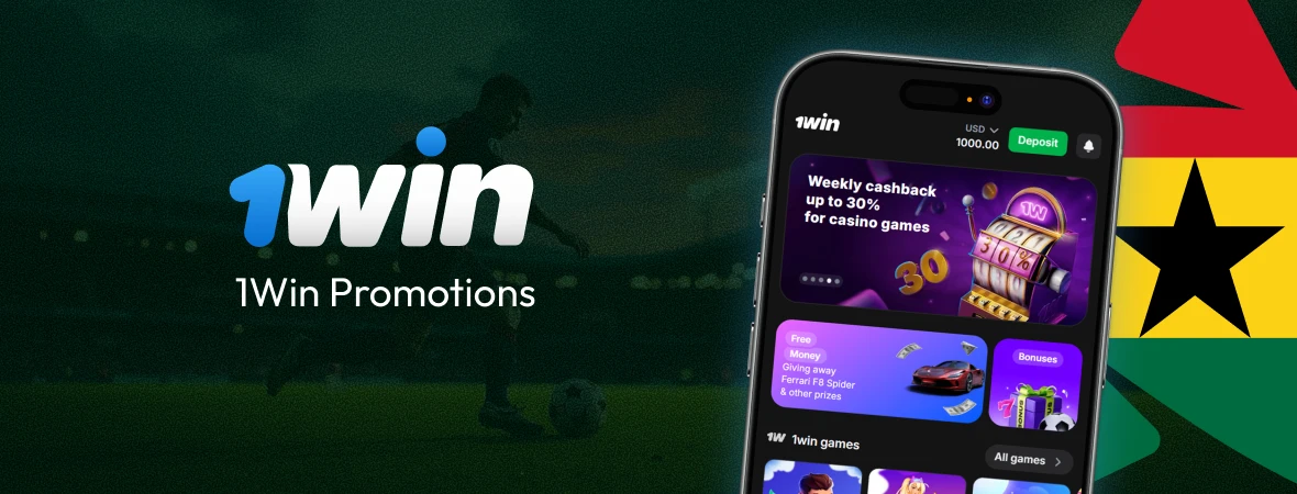 1Win Promotions - Ghana Crusader