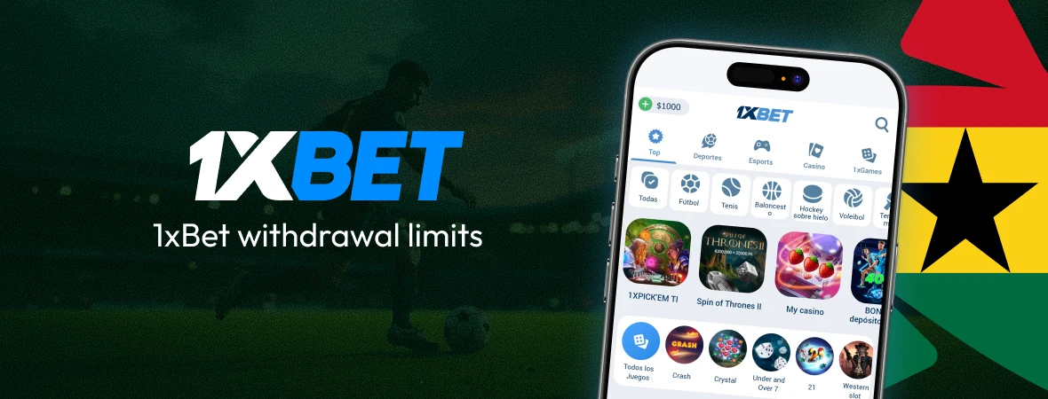 1xBet withdrawal limits - Ghana Crusader