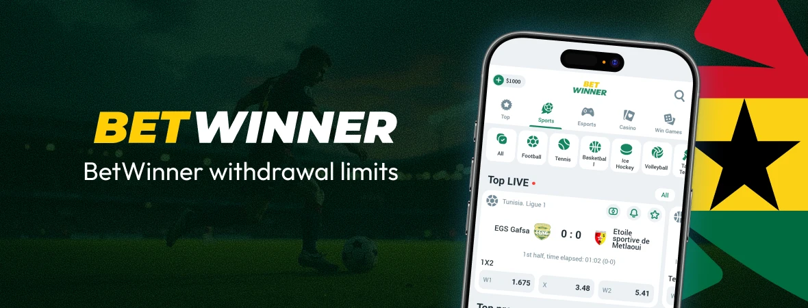BetWinner withdrawal limits - Ghana Crusader