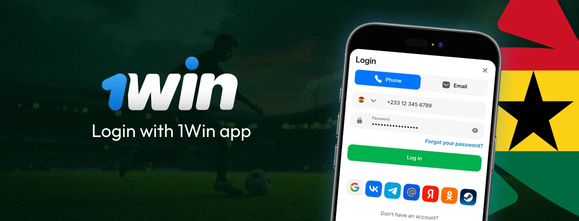 Login with 1Win app - Ghana Crusader