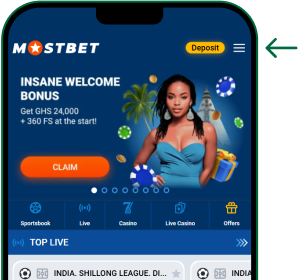 MostBet Deposit methods - Ghana Crusader