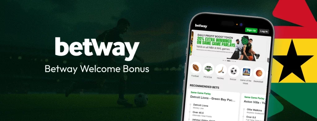 BetWay Welcome Bonus